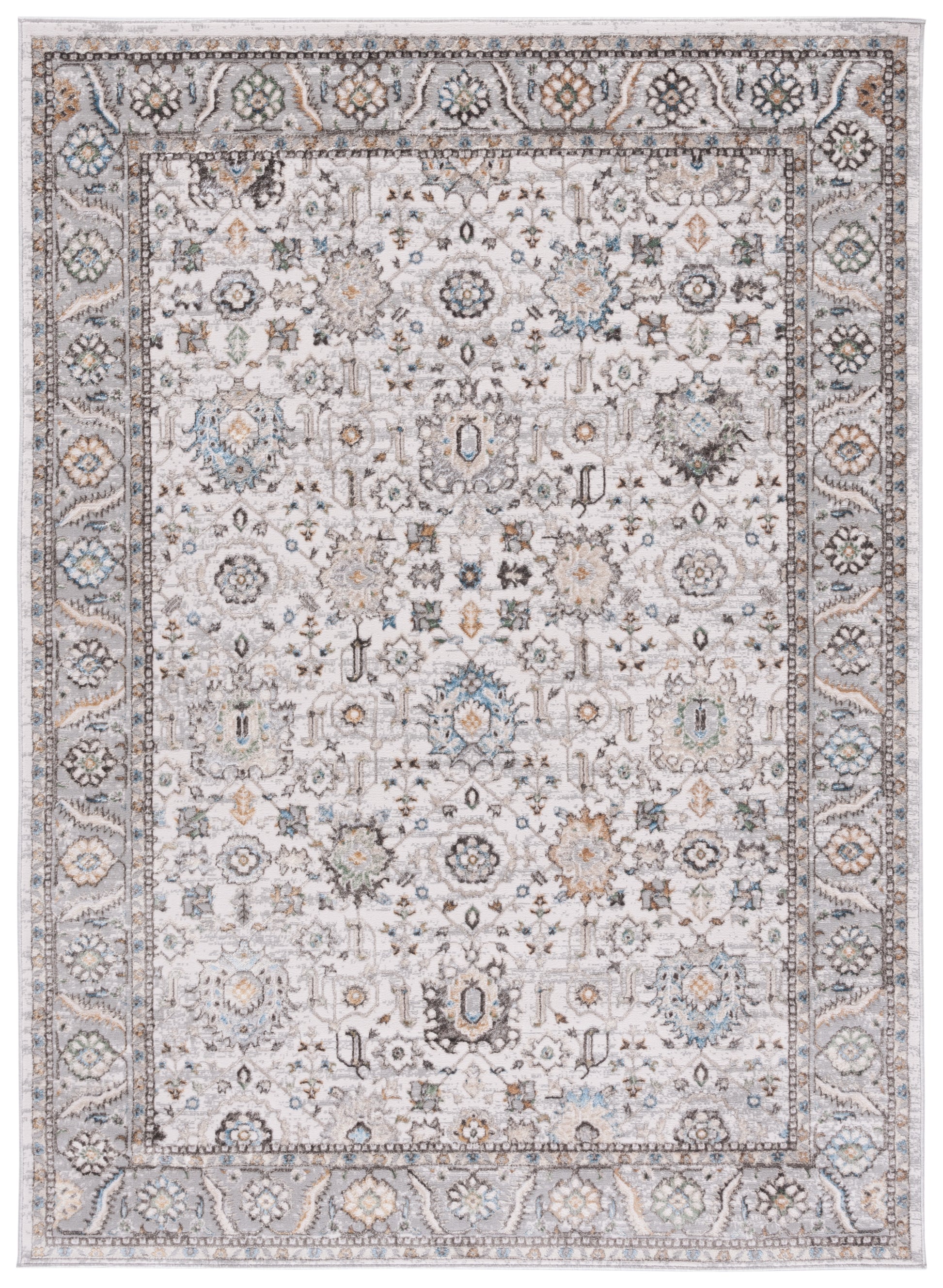 Safavieh Bel Air Bla246B Beige/Grey Area Rug