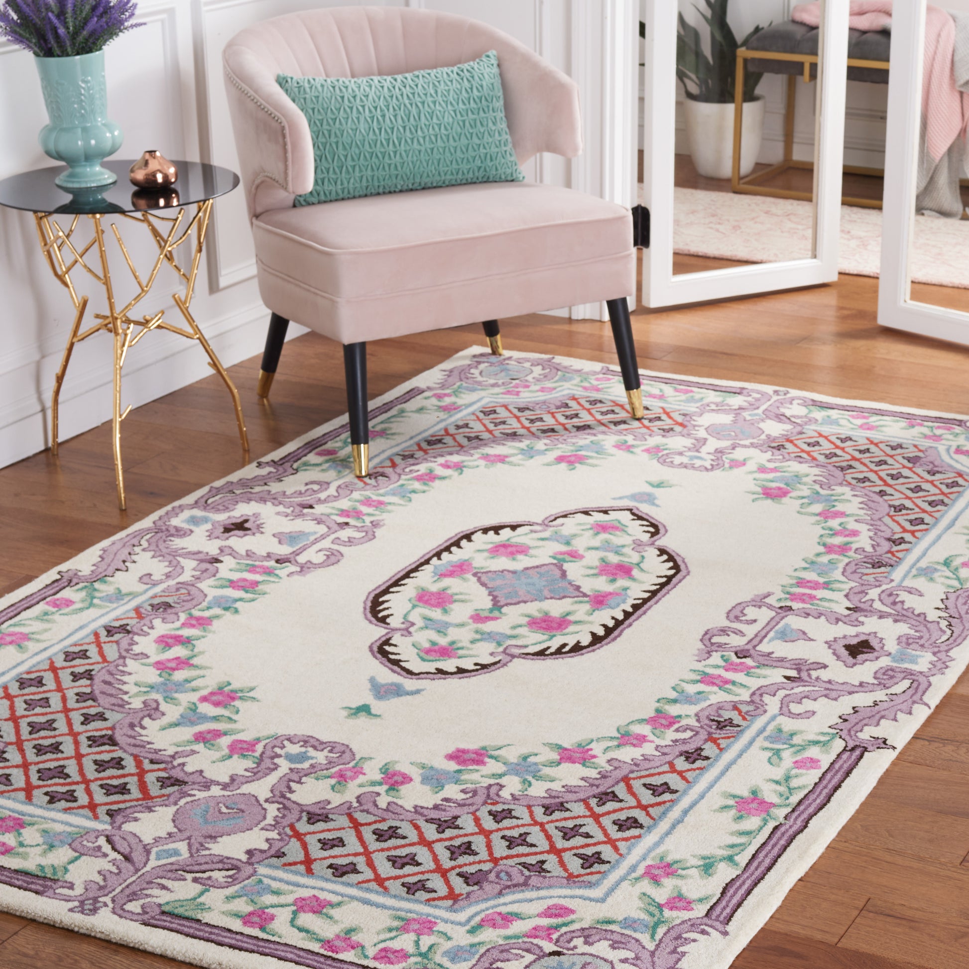 Safavieh Bellagio Blg535B Ivory Area Rug