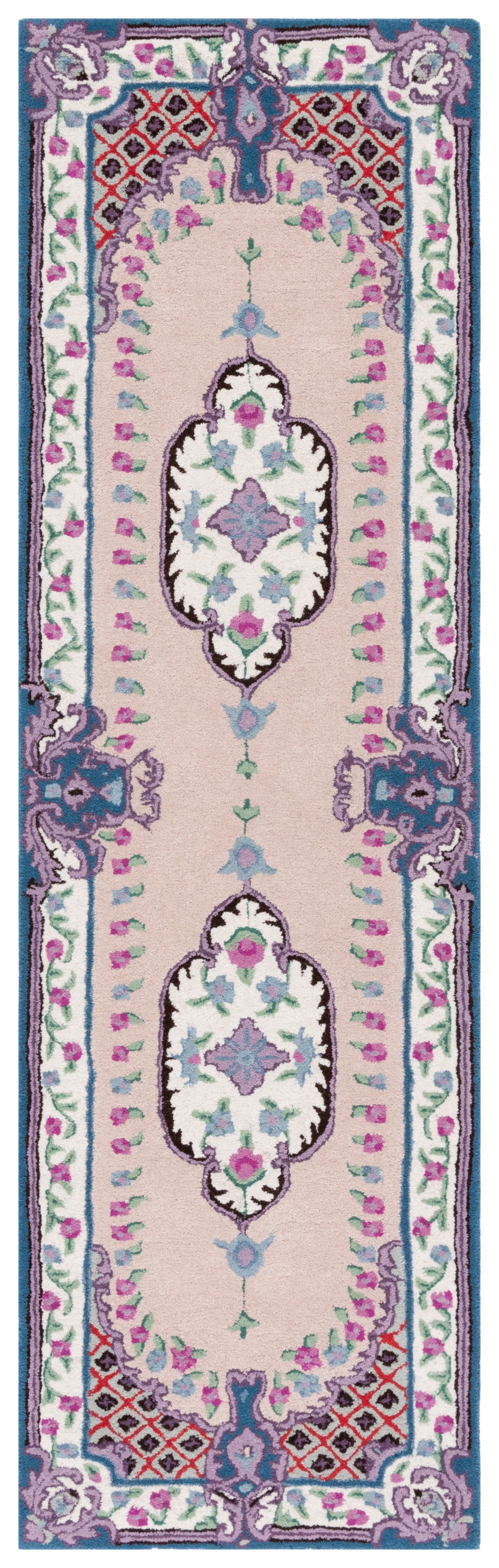 Safavieh Bellagio Blg535U Pink/Ivory Area Rug