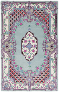 Safavieh Bellagio Blg535Y Light Green/Ivory Area Rug