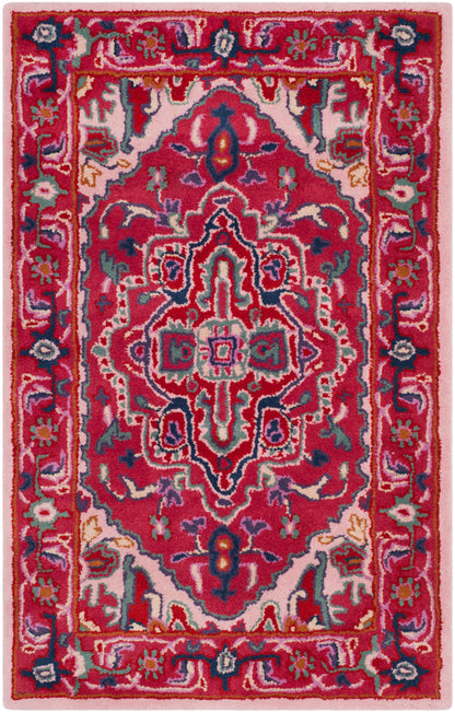 Safavieh Bellagio Blg546A Red/Pink Area Rug