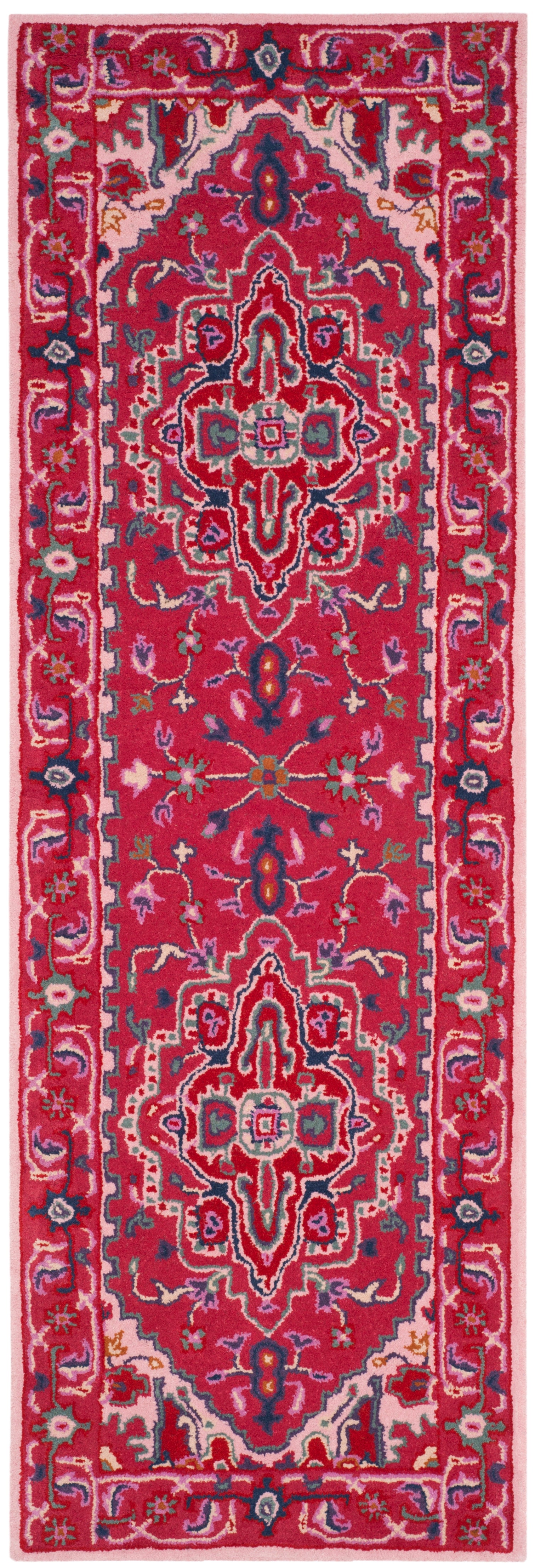 Safavieh Bellagio Blg546A Red/Pink Area Rug