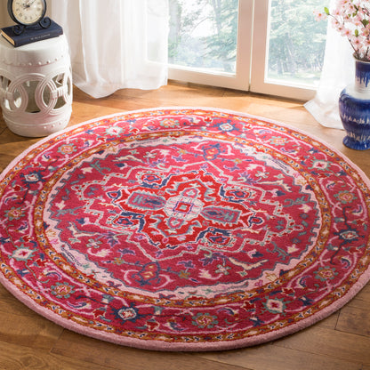 Safavieh Bellagio Blg546A Red/Pink Area Rug