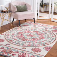 Safavieh Bellagio Blg601A Ivory/Red Area Rug