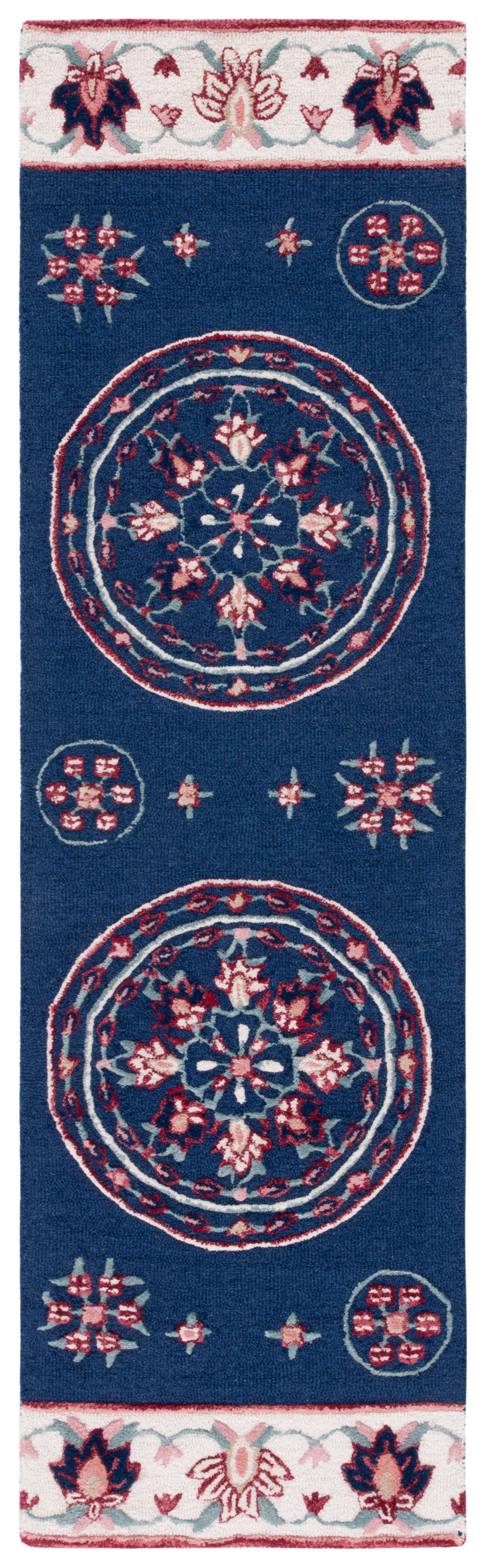 Safavieh Bellagio Blg601N Navy/Ivory Area Rug