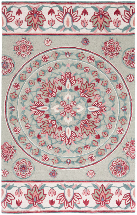 Safavieh Bellagio Blg601W Sage/Ivory Area Rug