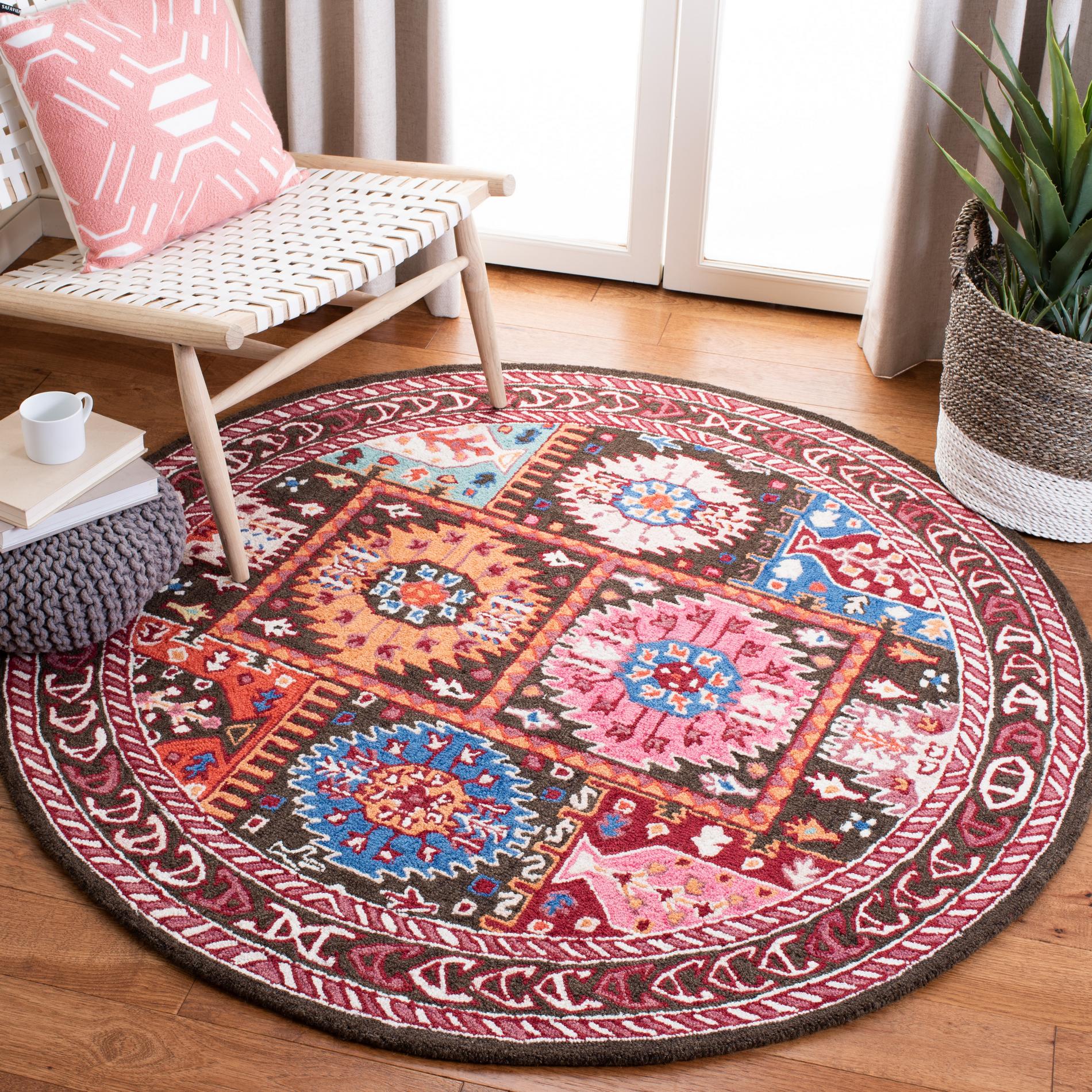 Safavieh Bellagio Blg607T Brown/Rust Area Rug