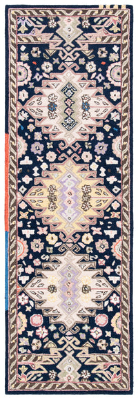 Safavieh Bellagio Blg626N Navy/Sage Area Rug