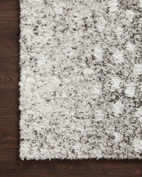 Loloi Bliss Shag Bls-01 Grey/White Area Rug