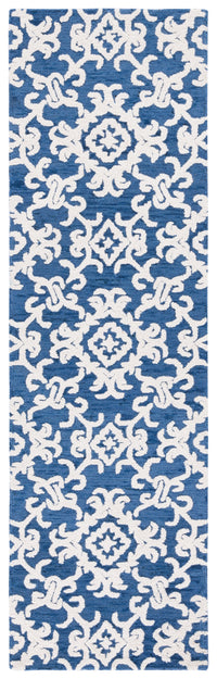 Safavieh Blossom Blm104N Navy/Ivory Area Rug