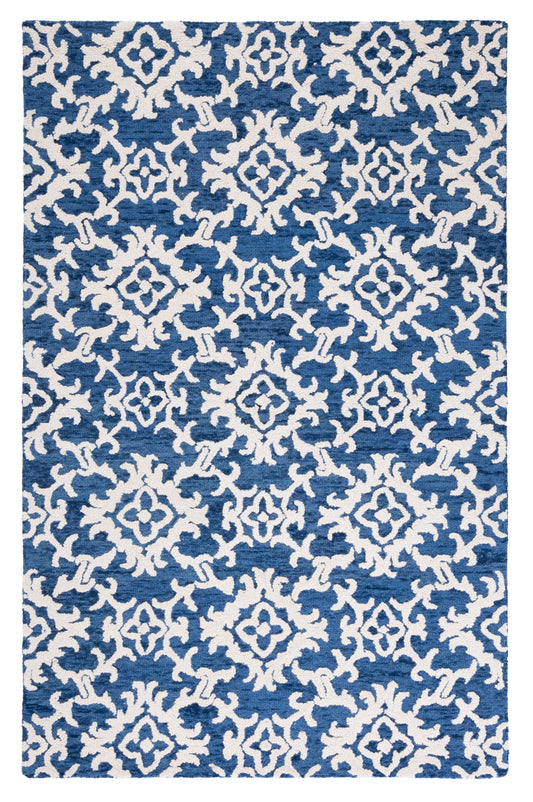 Safavieh Blossom Blm104N Navy/Ivory Area Rug