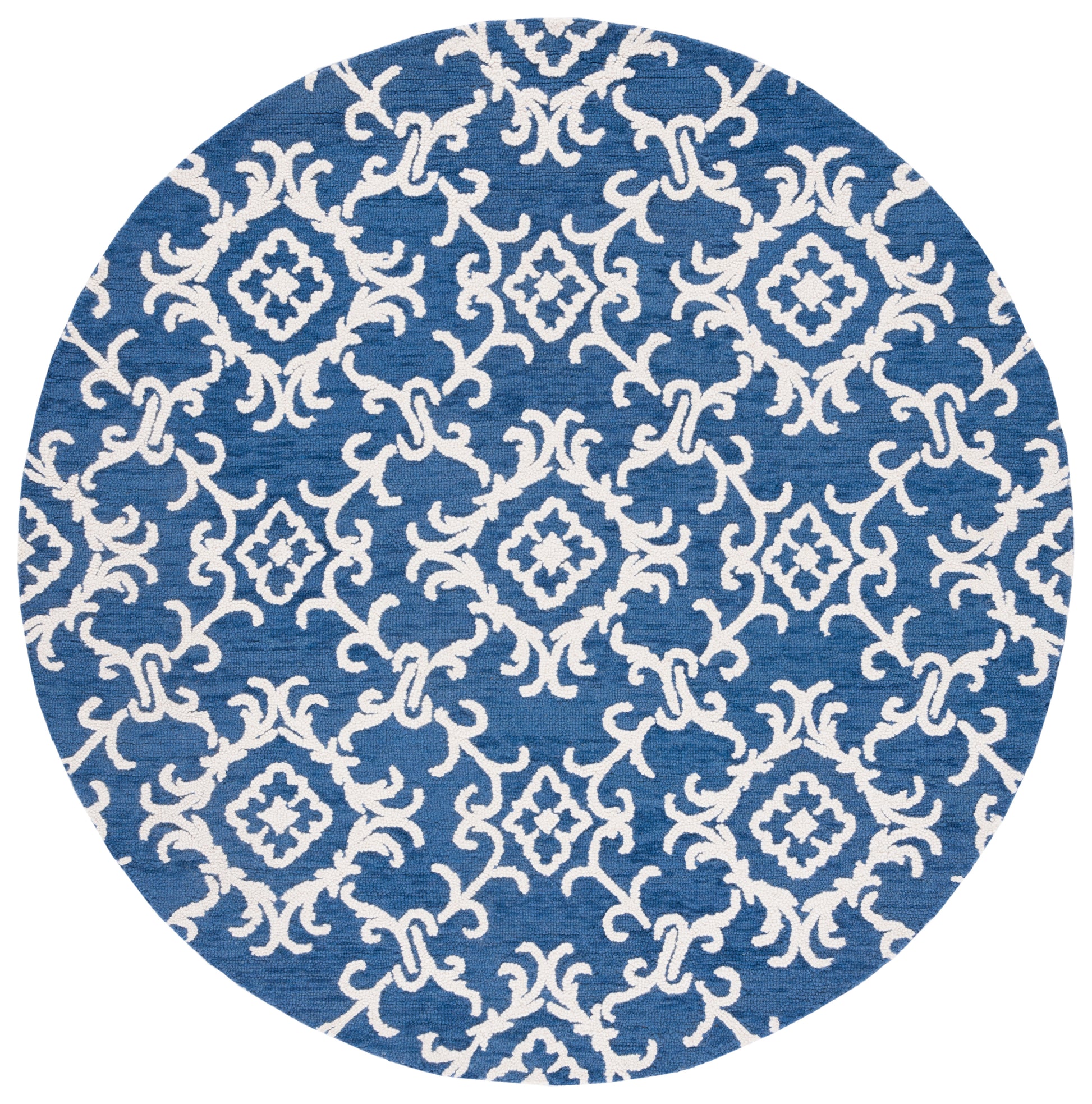 Safavieh Blossom Blm104N Navy/Ivory Area Rug