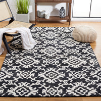 Safavieh Blossom Blm104Z Black/Ivory Area Rug