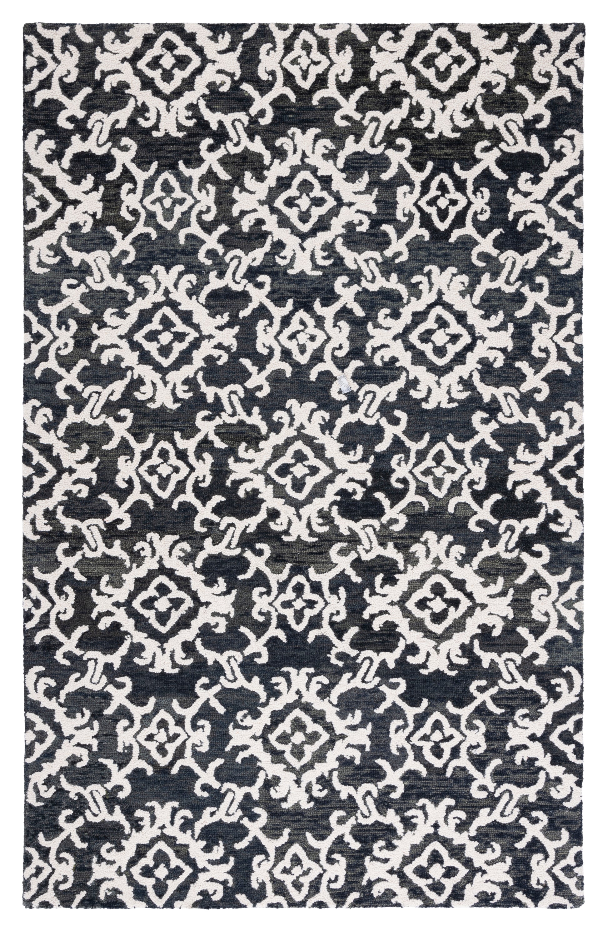 Safavieh Blossom Blm104Z Black/Ivory Area Rug