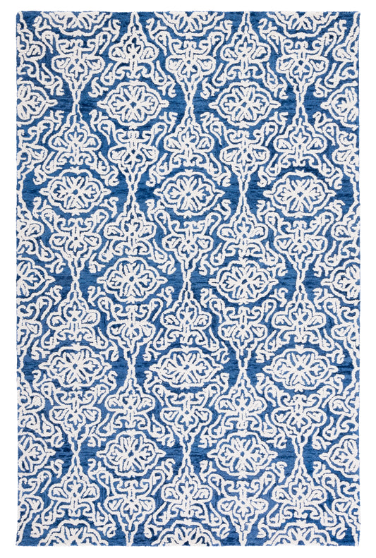 Safavieh Blossom Blm112N Navy/Ivory Area Rug