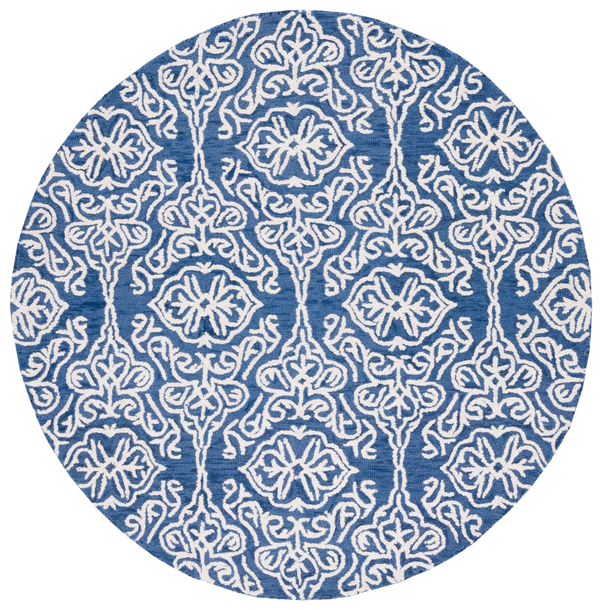 Safavieh Blossom Blm112N Navy/Ivory Area Rug