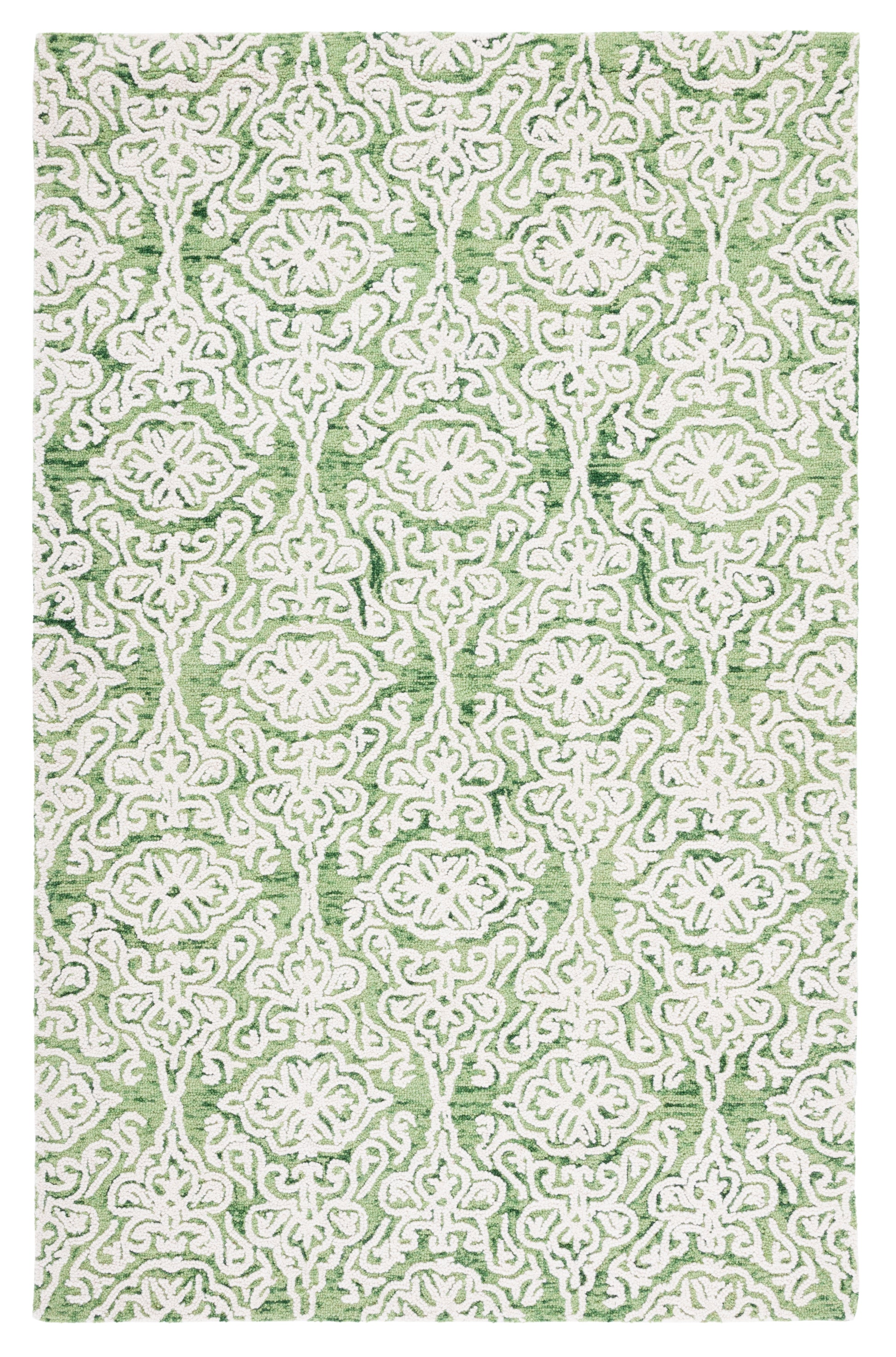 Safavieh Blossom Blm112Y Green/Ivory Area Rug