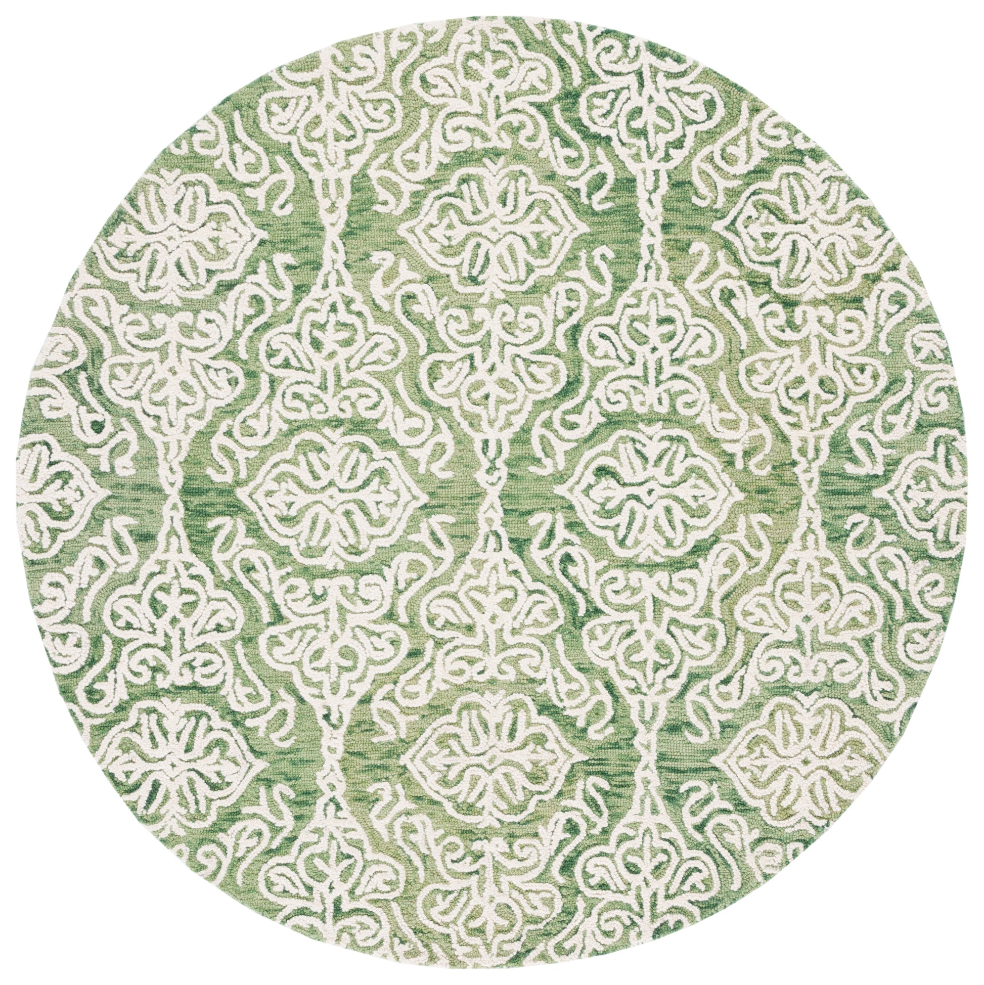 Safavieh Blossom Blm112Y Green/Ivory Area Rug