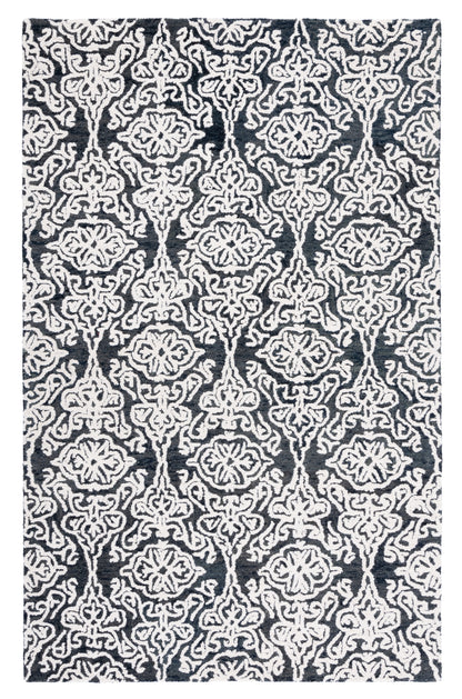 Safavieh Blossom Blm112Z Black/Ivory Area Rug