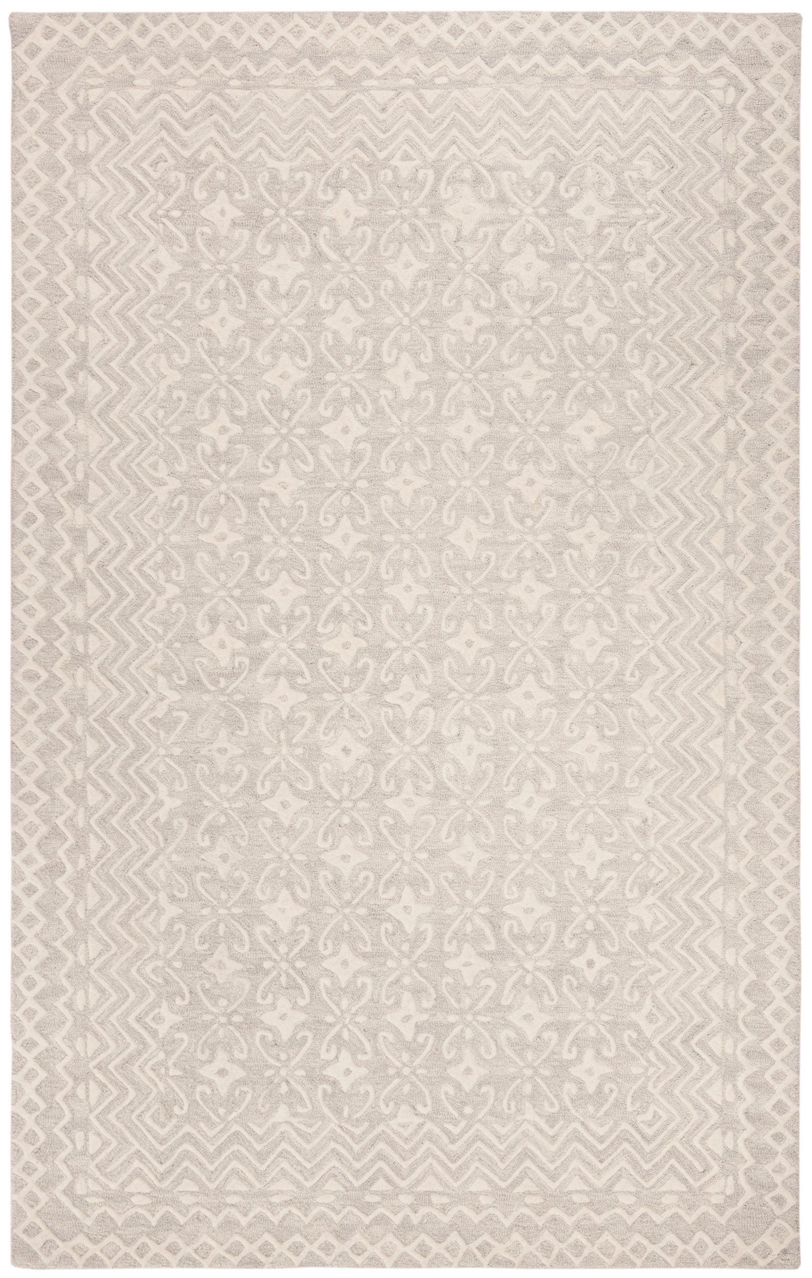 Safavieh Blossom Blm114F Grey/Ivory Area Rug