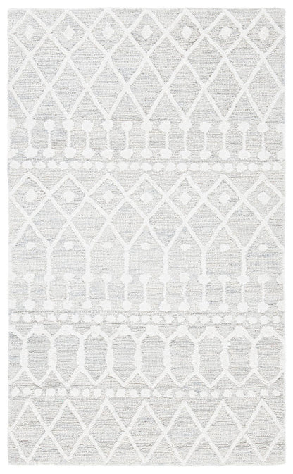 Safavieh Blossom Blm115G Silver/Ivory Area Rug