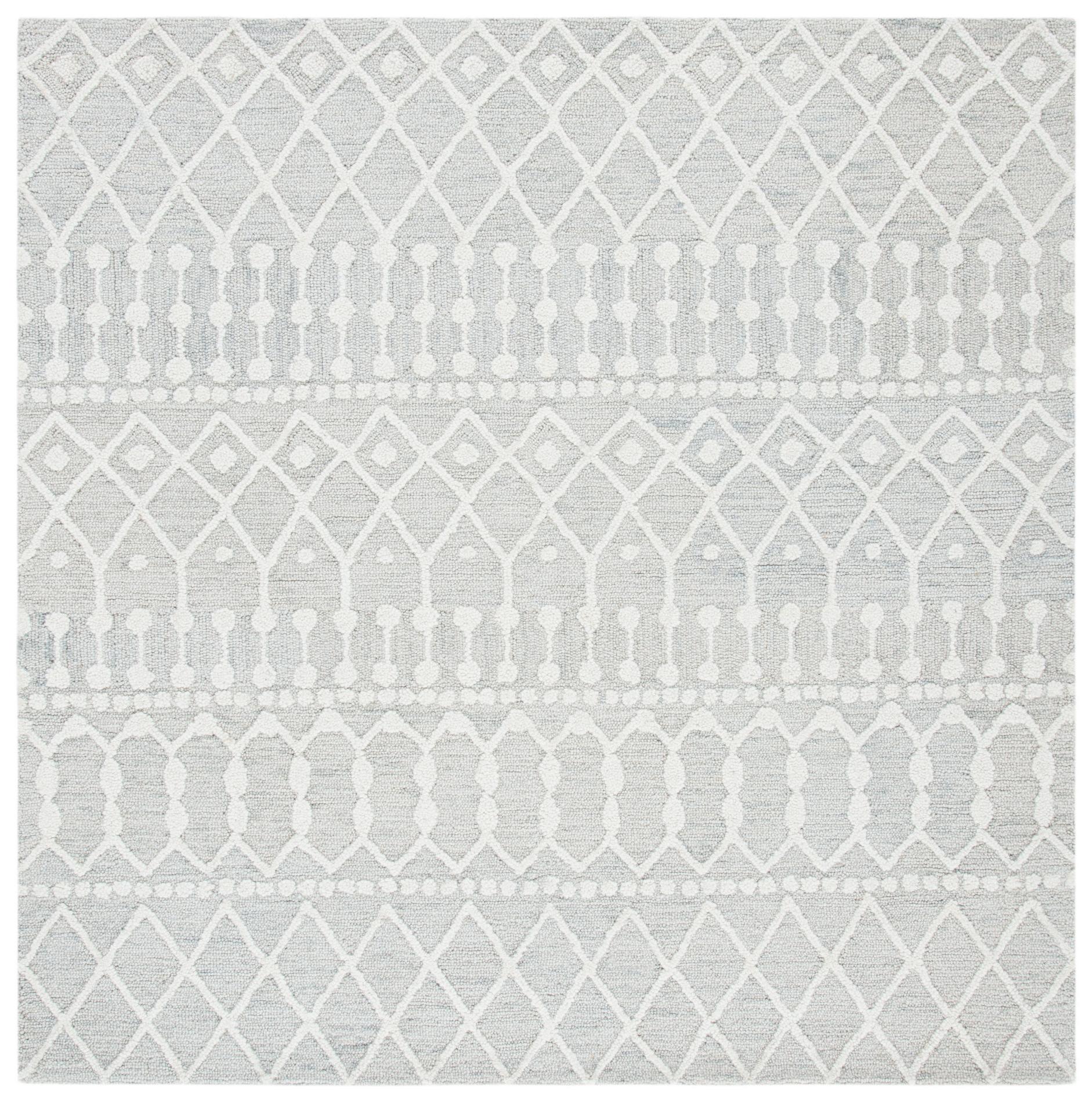 Safavieh Blossom Blm115G Silver/Ivory Area Rug