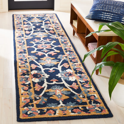 Safavieh Blossom Blm176M Blue/Ivory Area Rug