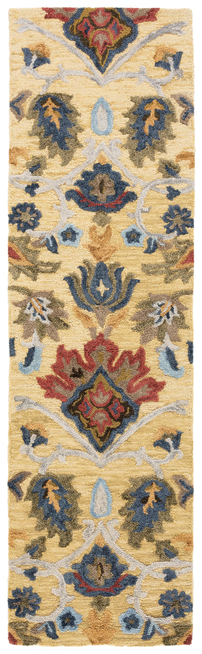 Safavieh Blossom Blm402D Gold/Multi Area Rug