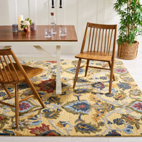 Safavieh Blossom Blm402D Gold/Multi Area Rug