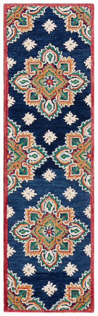 Safavieh Blossom Blm561N Navy/Ivory Area Rug