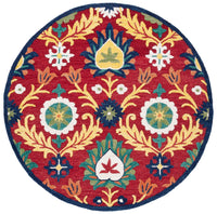 Safavieh Blossom Blm563D Red/Yellow Area Rug