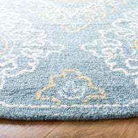 Safavieh Blossom Blm606M Blue/Yellow Area Rug