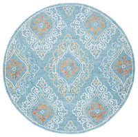 Safavieh Blossom Blm606M Blue/Yellow Area Rug