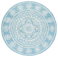 Safavieh Blossom Blm607M Blue/Ivory Area Rug