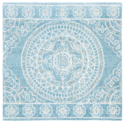 Safavieh Blossom Blm607M Blue/Ivory Area Rug