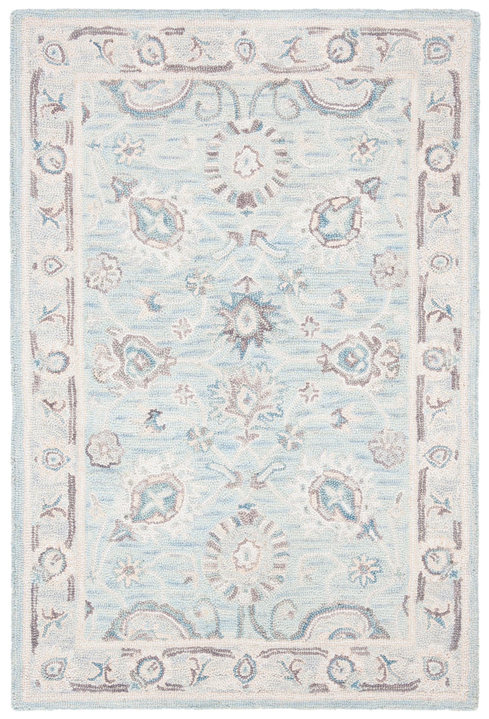 Safavieh Blossom Blm702F Grey/Multi Area Rug