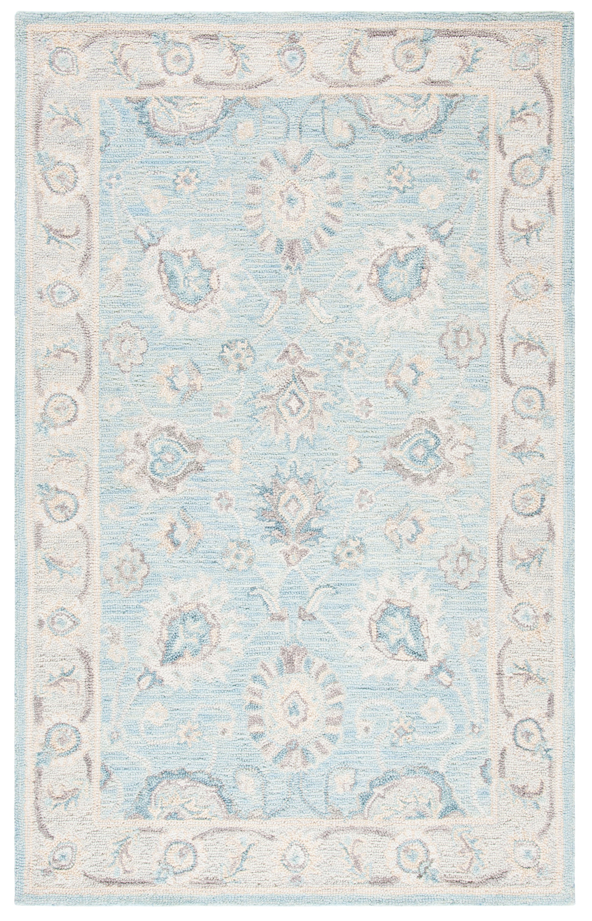 Safavieh Blossom Blm702F Grey/Multi Area Rug