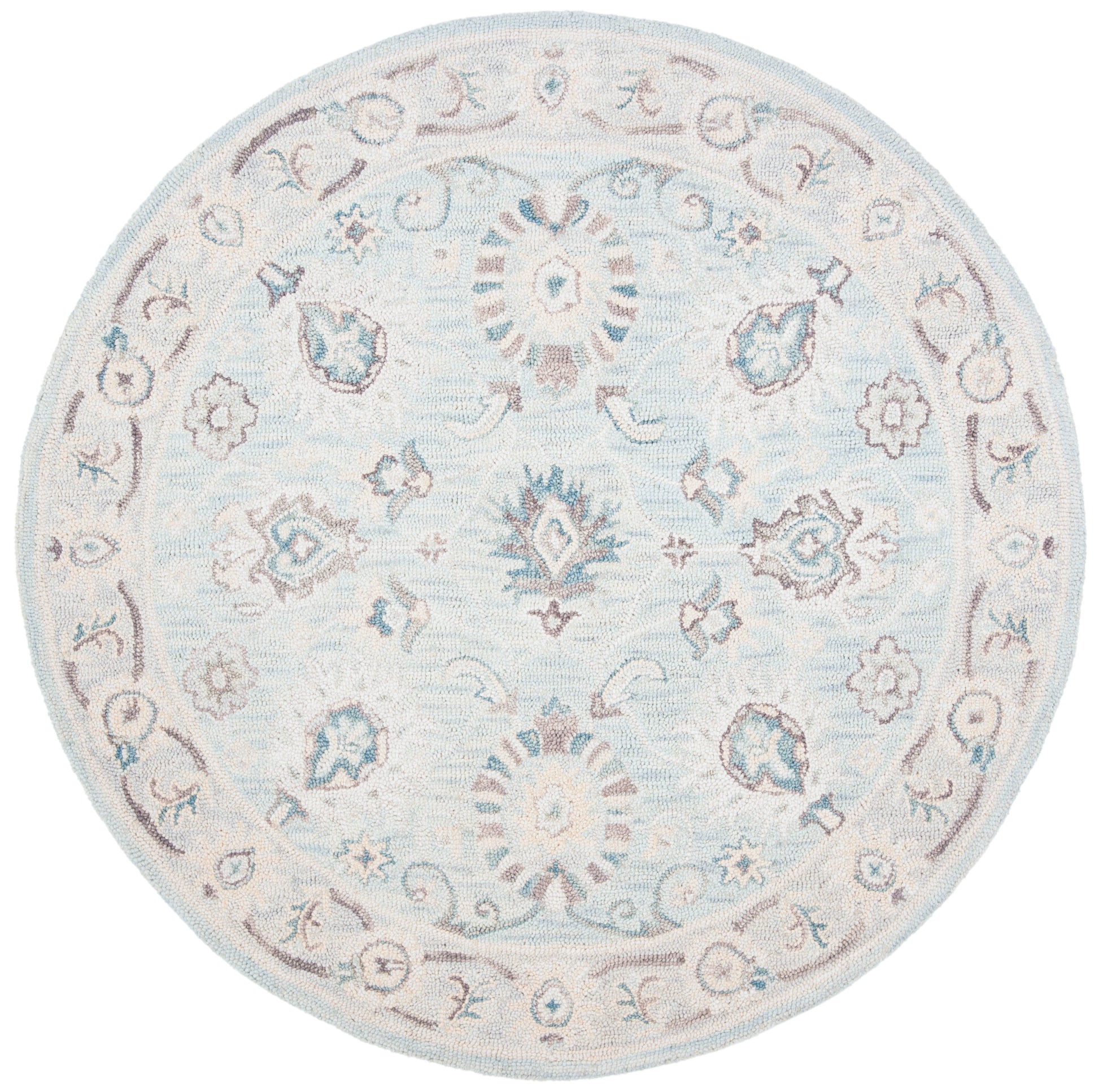 Safavieh Blossom Blm702F Grey/Multi Area Rug