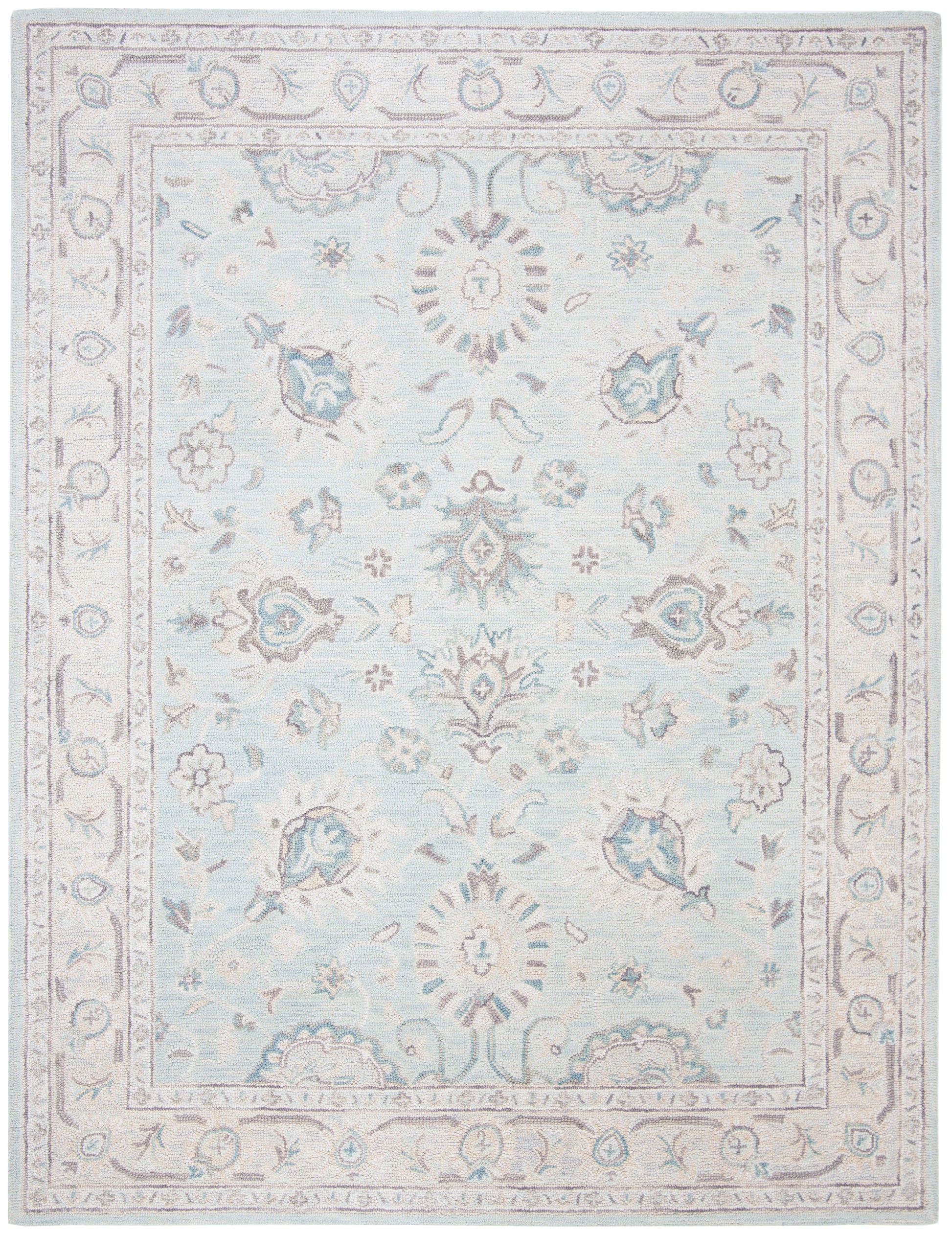 Safavieh Blossom Blm702F Grey/Multi Area Rug