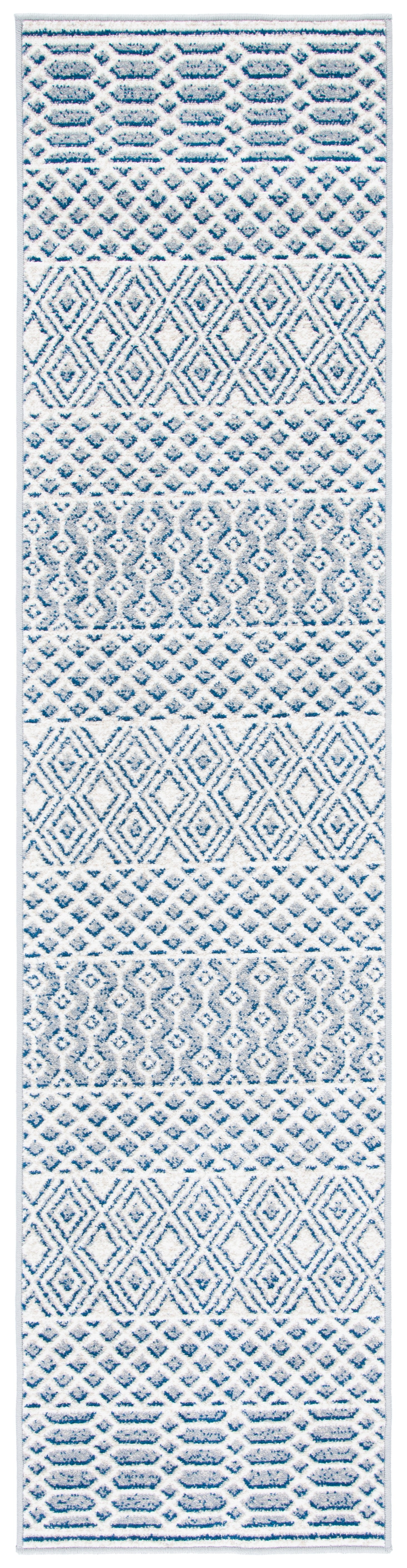 Safavieh Belmont Bmt132B Ivory/Navy Area Rug