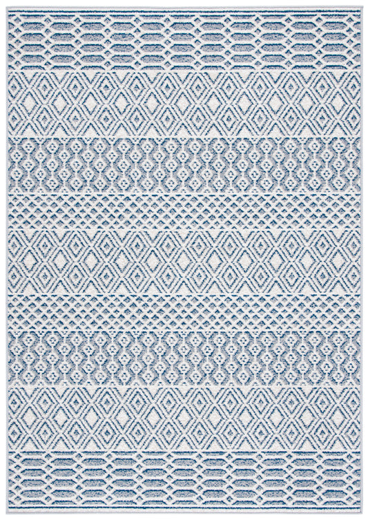 Safavieh Belmont Bmt132B Ivory/Navy Area Rug