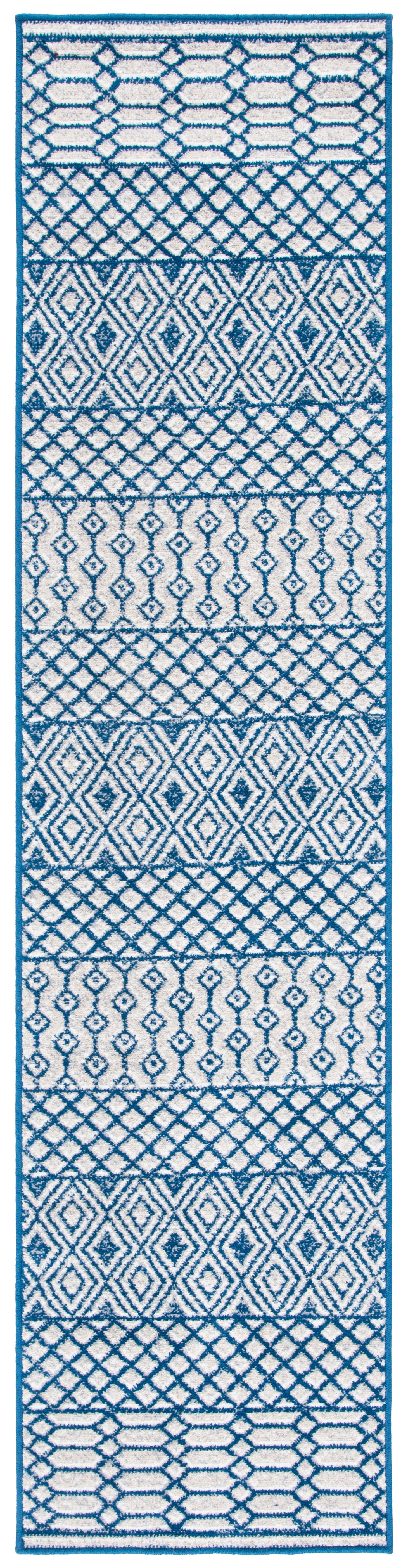 Safavieh Belmont Bmt132N Navy/Grey Area Rug