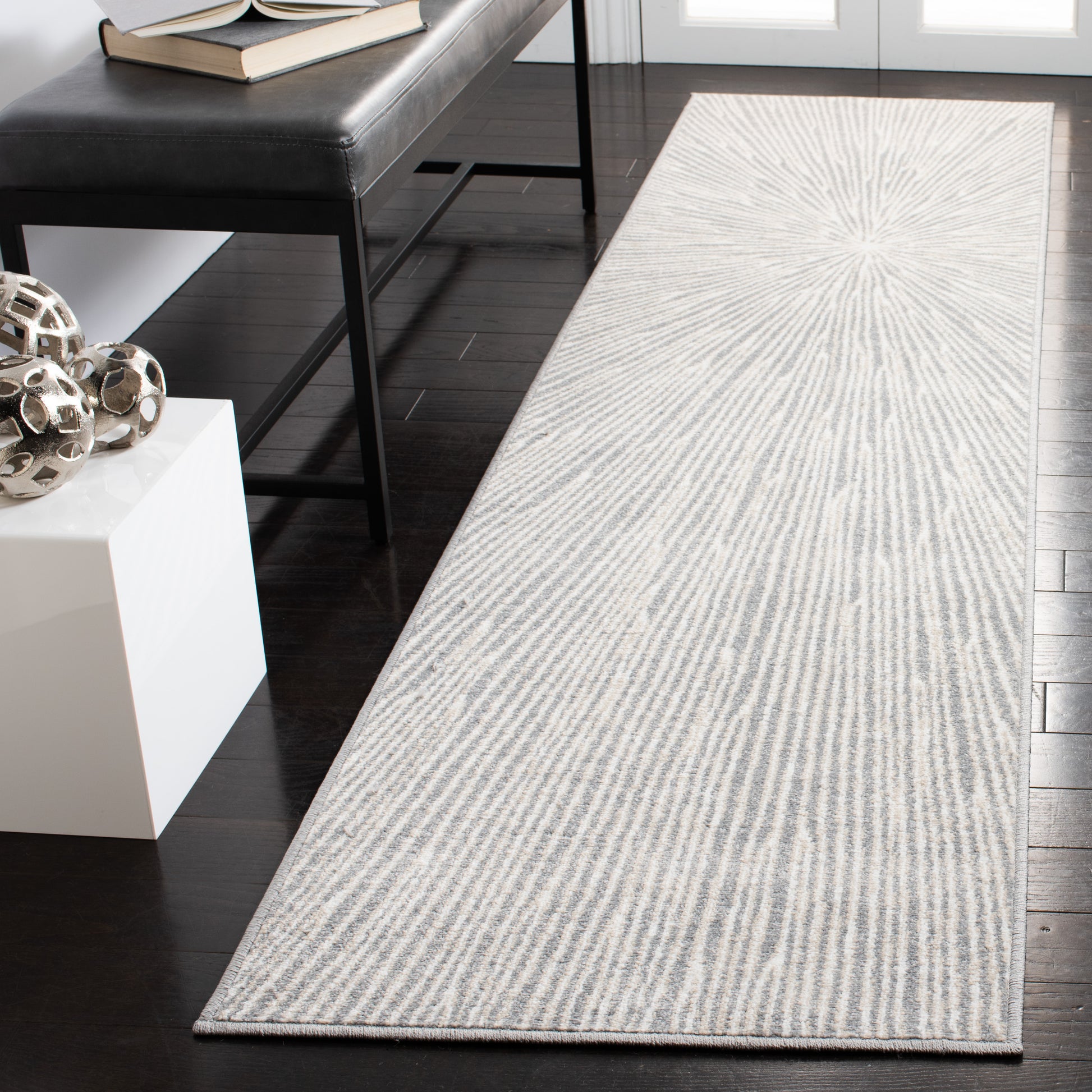 Safavieh Belmont Bmt136F Grey/Ivory Area Rug