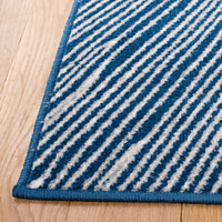 Safavieh Belmont Bmt136N Navy/Grey Area Rug