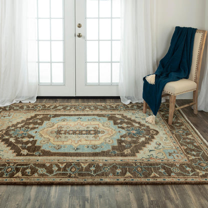 Rizzy Belmont Bmt958 Dk. Brown Area Rug