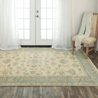 Rizzy Belmont Bmt960 Ivory/Blue Area Rug