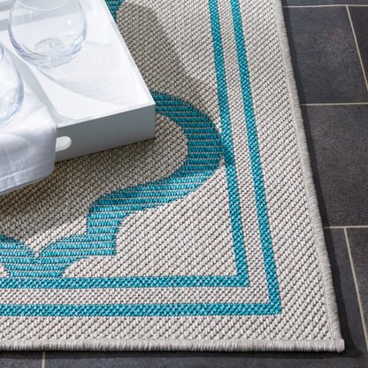 Safavieh Bermuda Bmu810K Beige/Aqua Area Rug