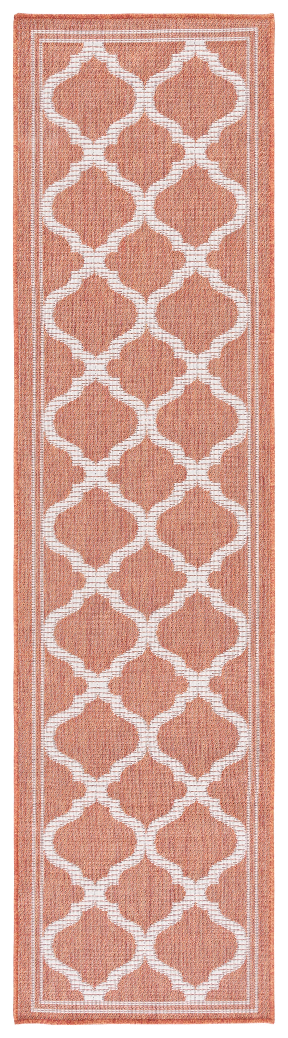 Safavieh Bermuda Bmu810P Rust/Ivory Area Rug