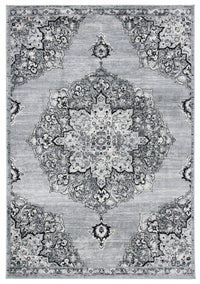 Safavieh Brentwood Bnt802G Silver/Black Area Rug