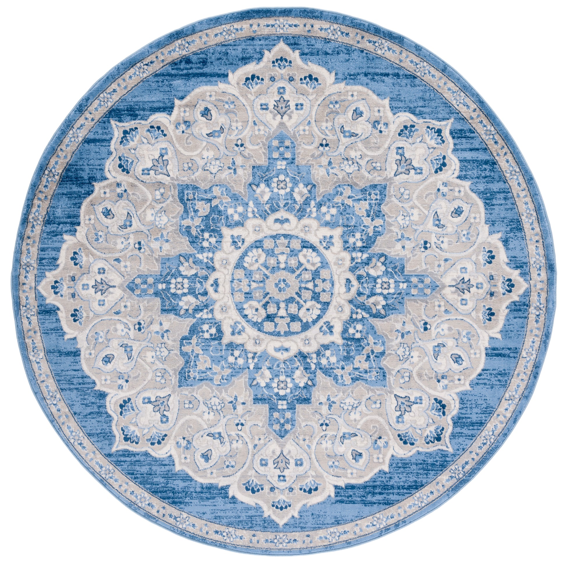 Safavieh Brentwood Bnt802M Blue/Grey Area Rug